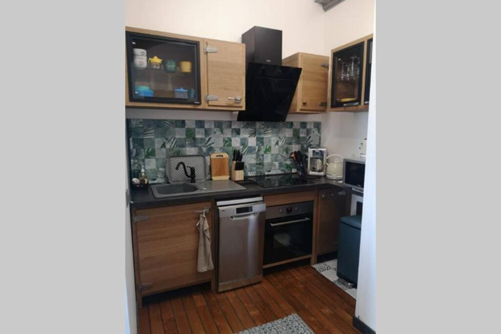 Appartement, Les Templiers, Rdc Vue Mer Proche Centre Ville 울가트 외부 사진